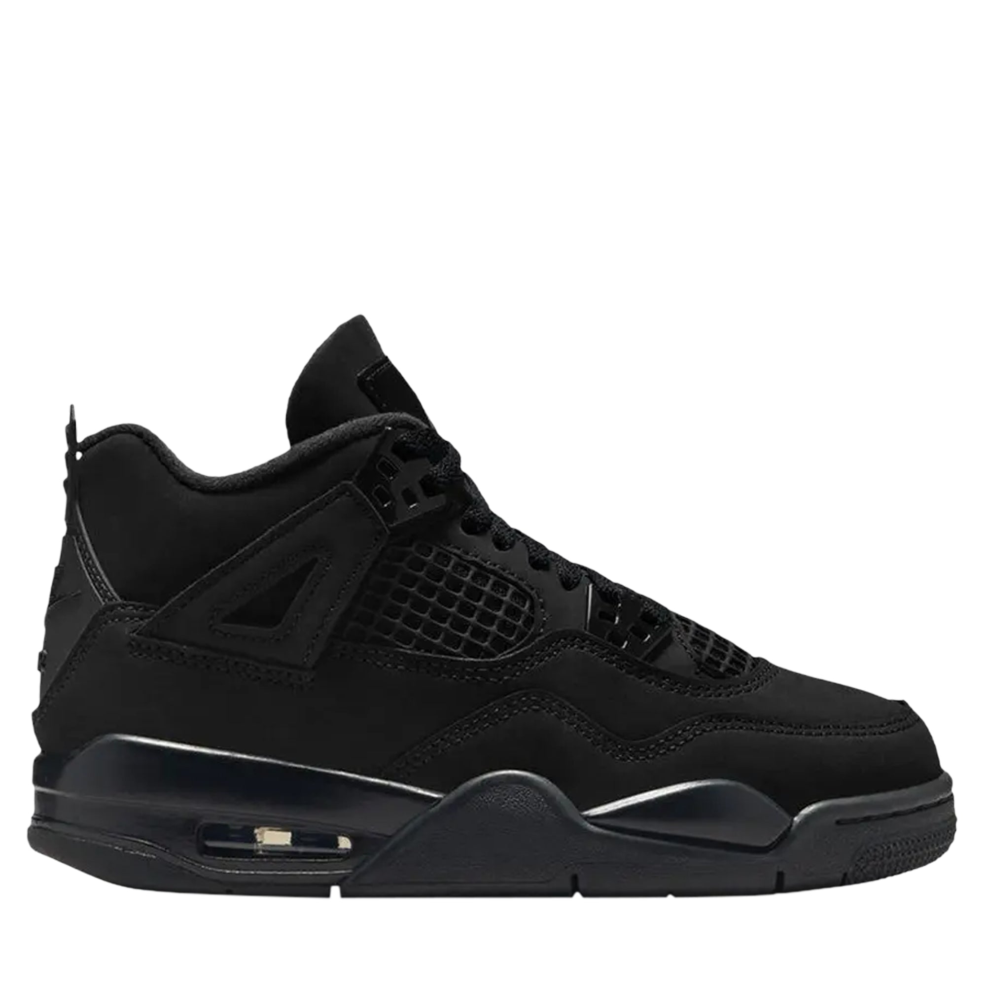 Jordan 4 Retro Black Cat (2025) (GS)-PLUS