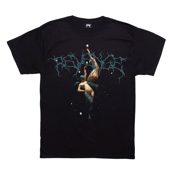 Revenge Gallery Lightning Angels Tee Black | PLUS