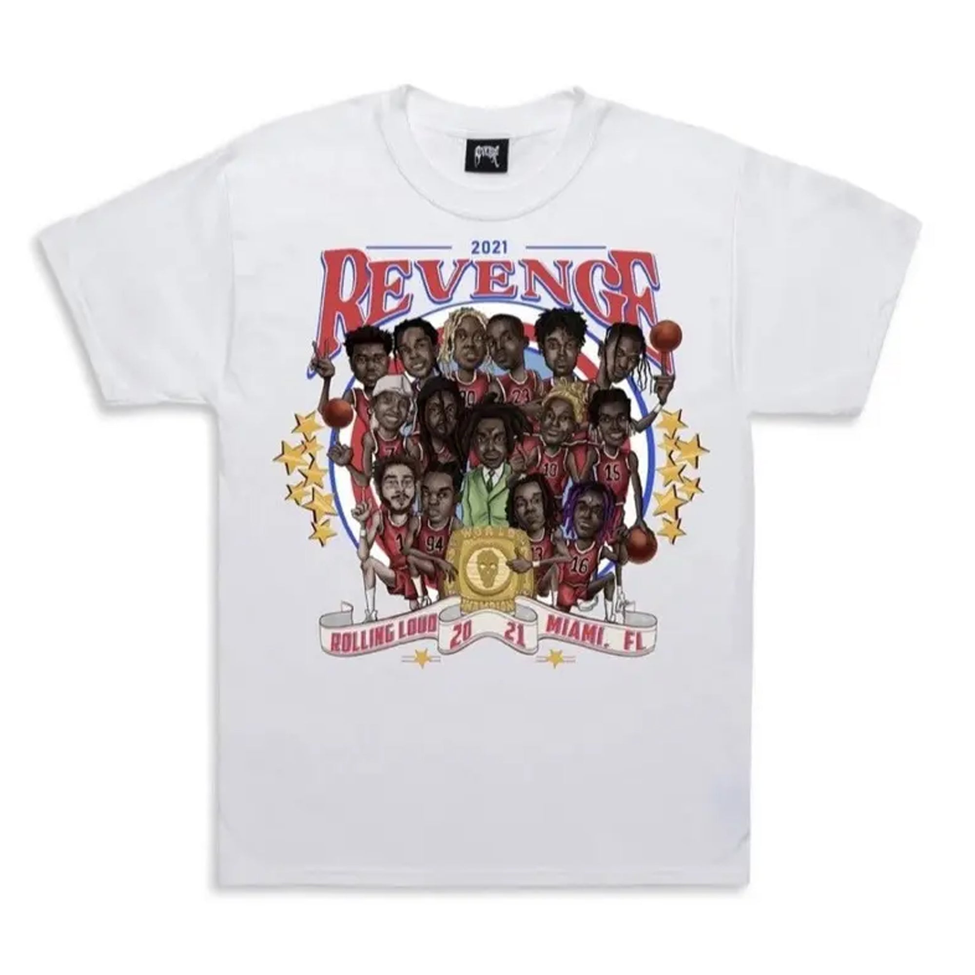 Revenge x Rolling Loud Tee White-PLUS