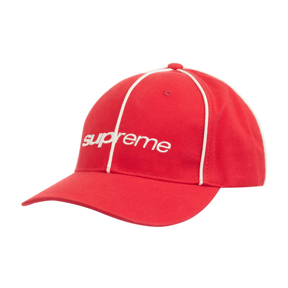 Supreme Piping 6-Panel Red-PLUS