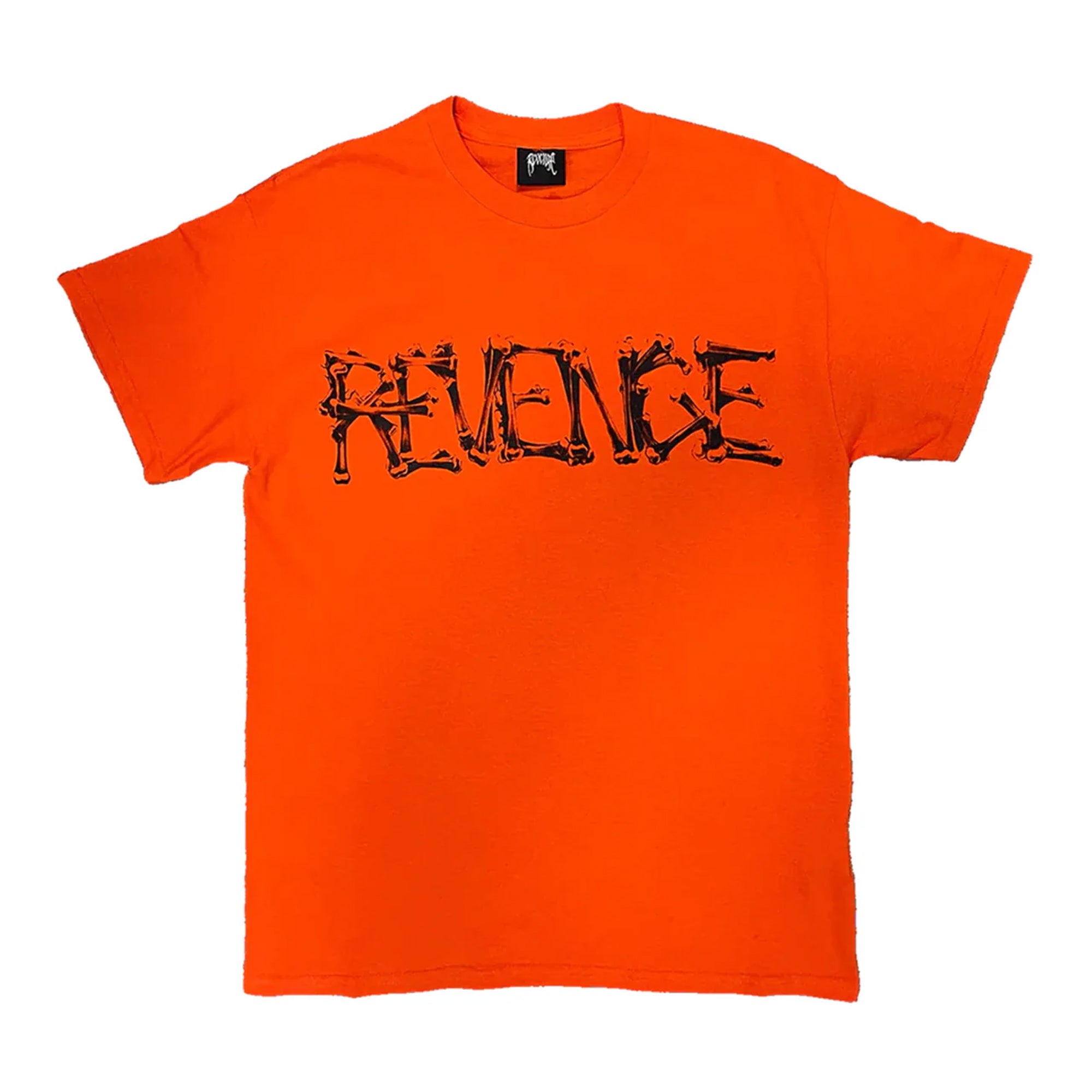 Revenge x Lil Durk Bones Tee Orange-PLUS