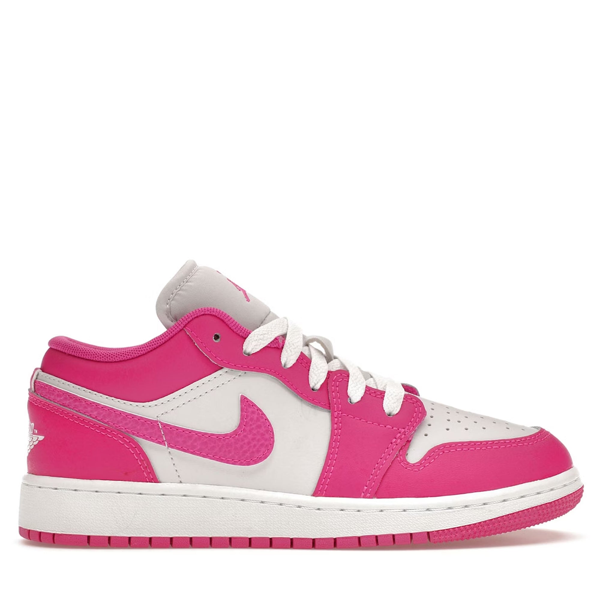 Jordan 1 Low Fire Pink (GS)-PLUS