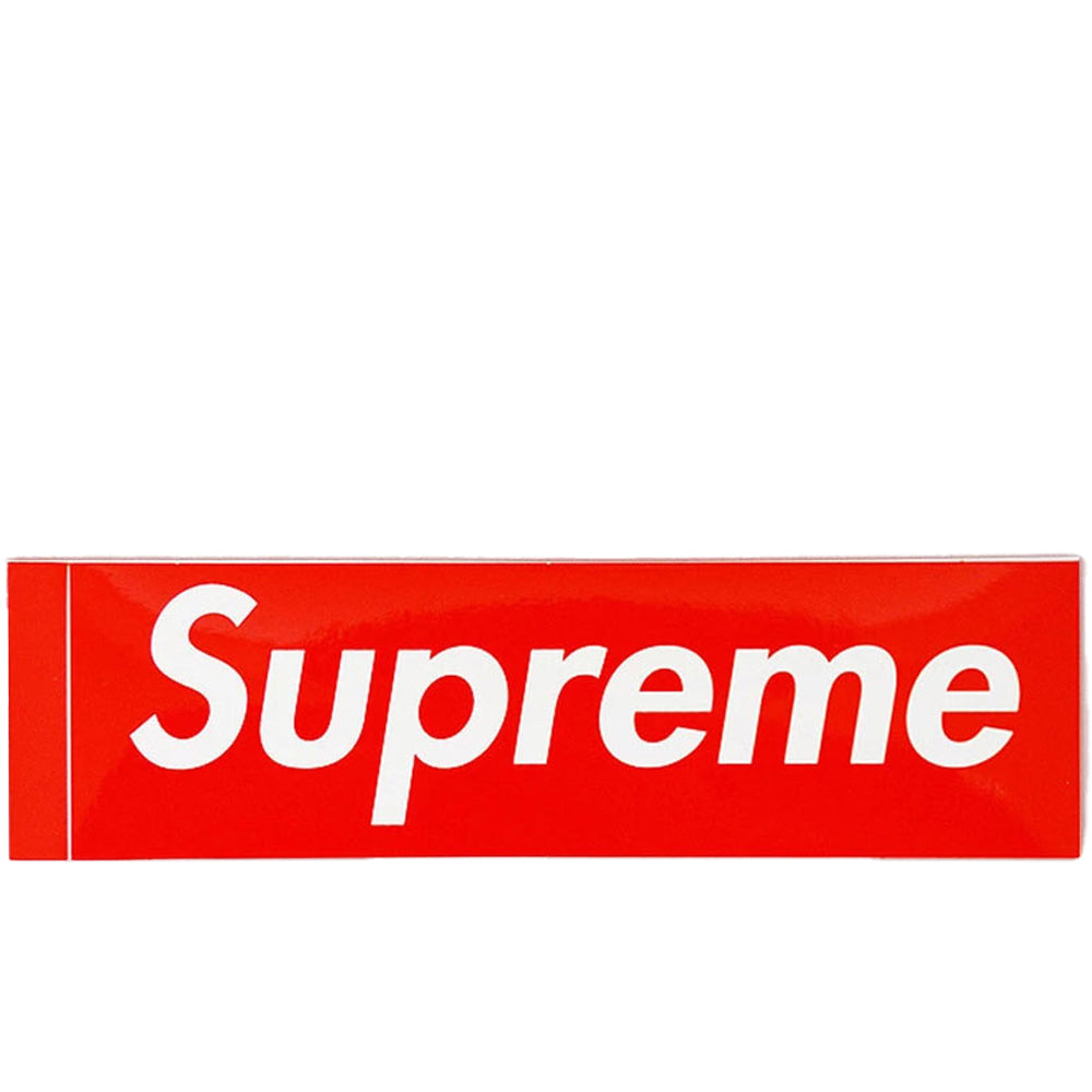 Supreme Box Logo Sticker Red | PLUS
