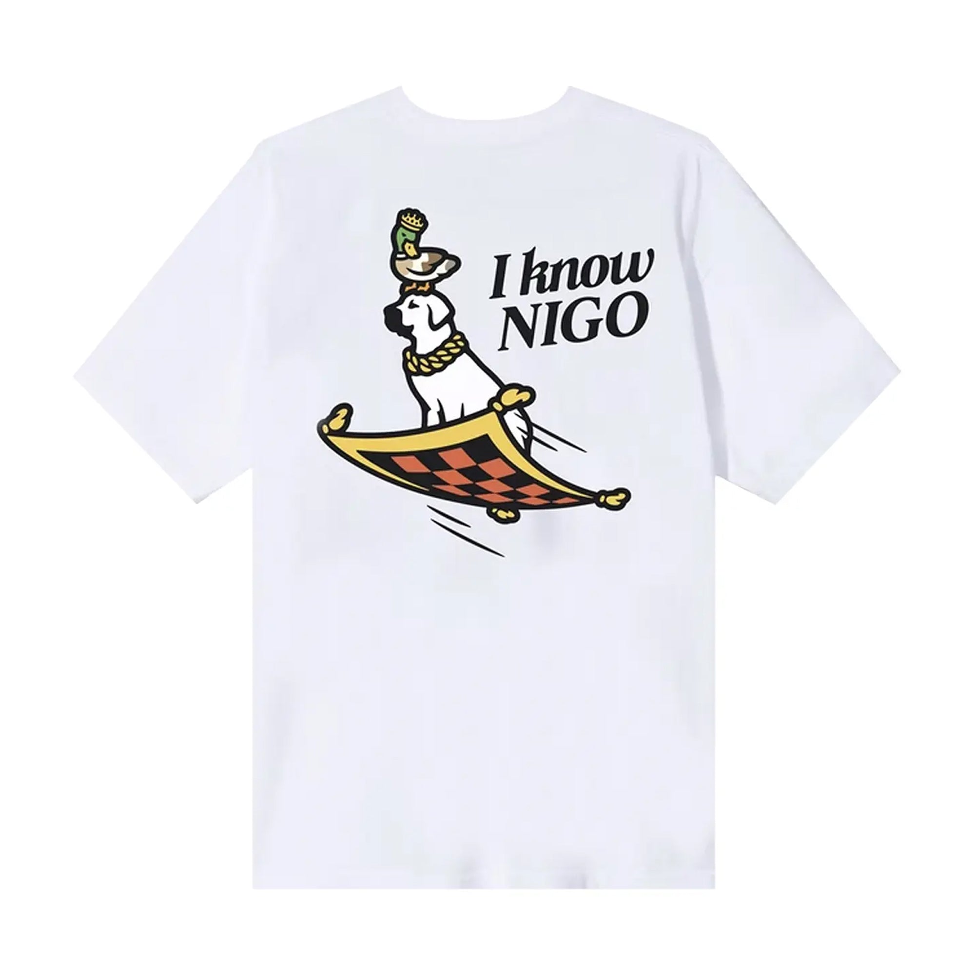 Human Made x Victor Victor Flying Carpet Tee White-PLUS