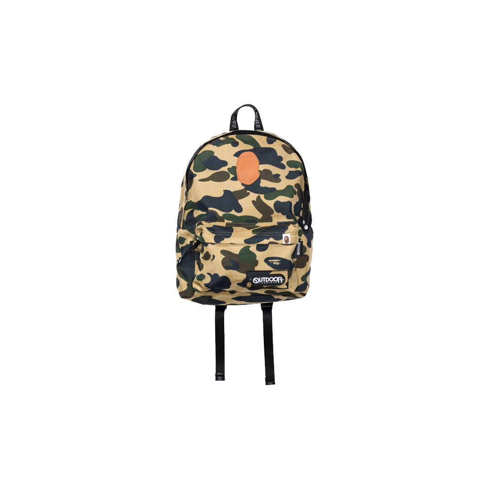 Bape x Outdoor Products1st Camo Backpack Yellow-PLUS