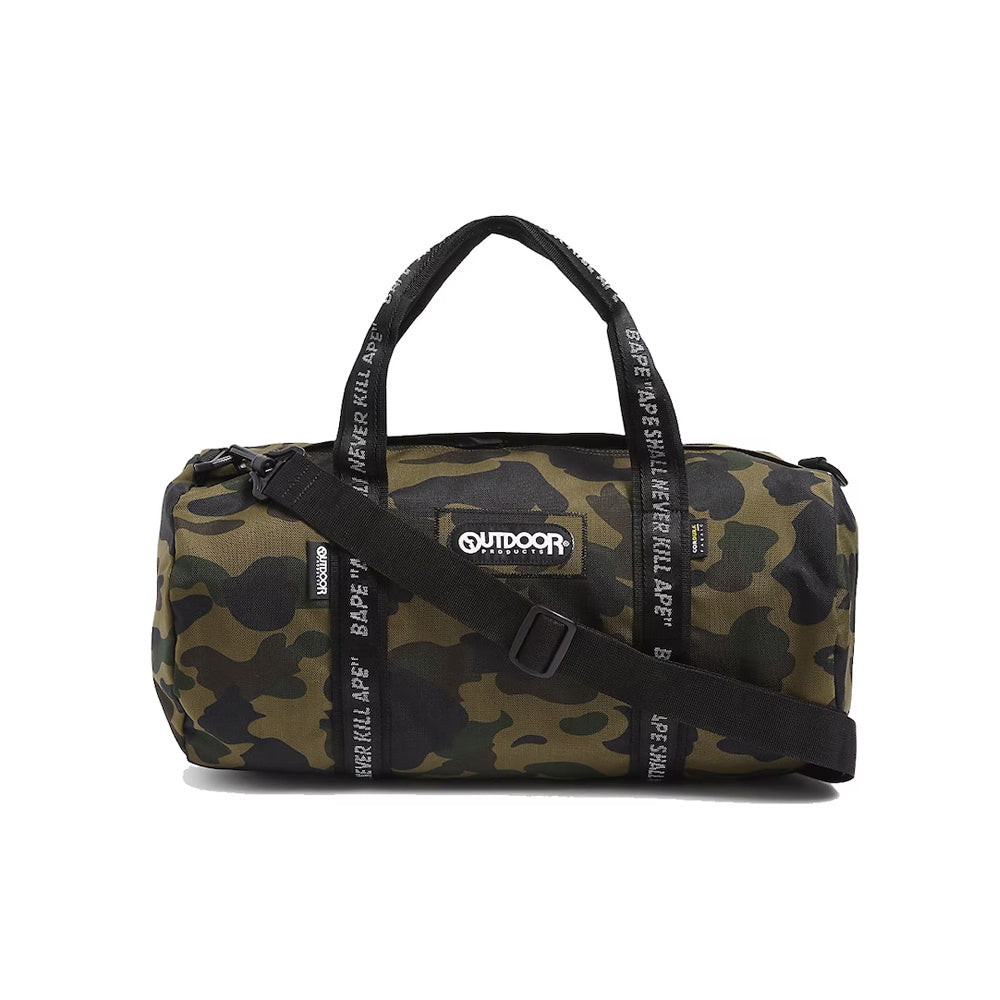 Bape x Outdoor Products 1st Camo Duffel Bag Green-PLUS