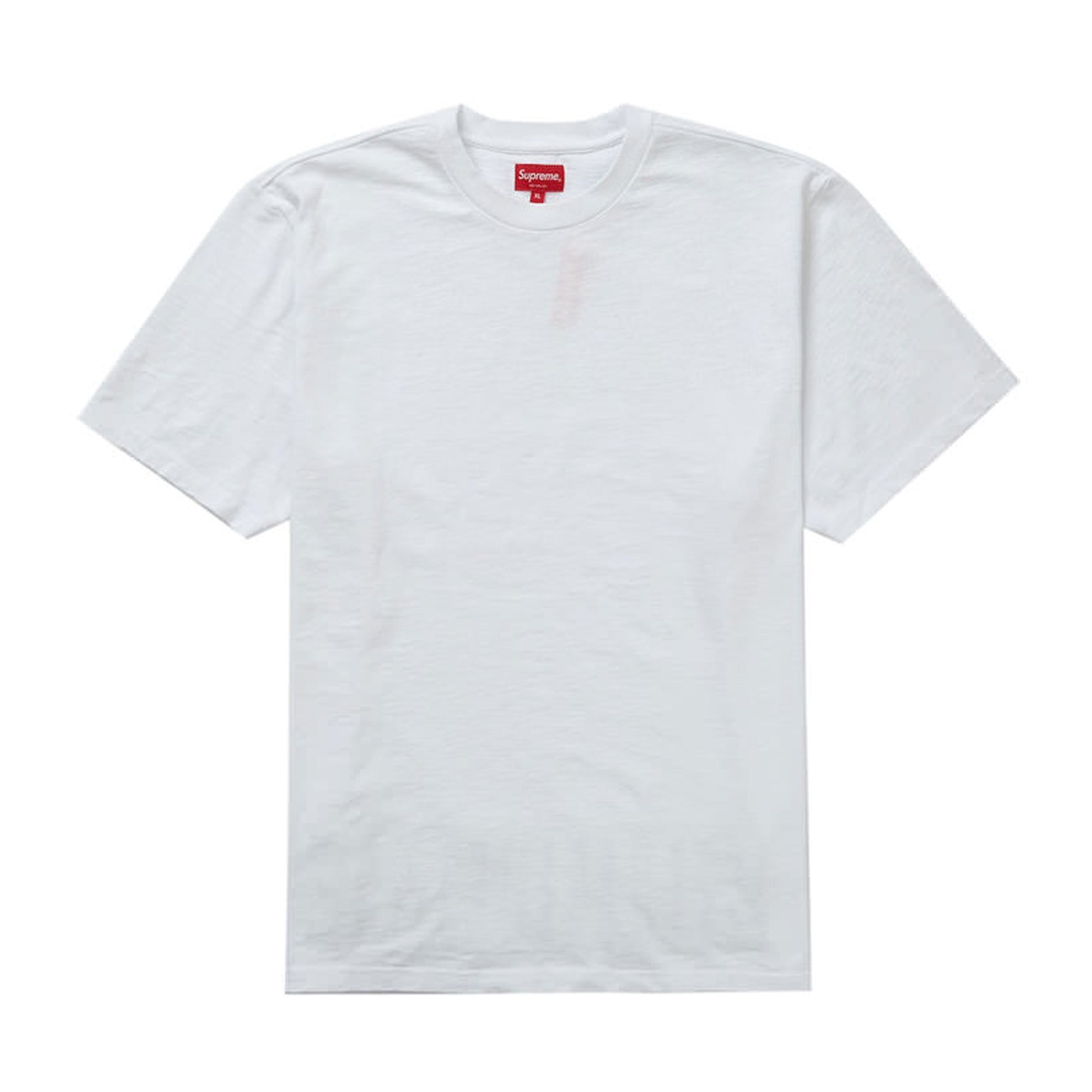 Supreme Contrast Appliqué S/S Top White | PLUS