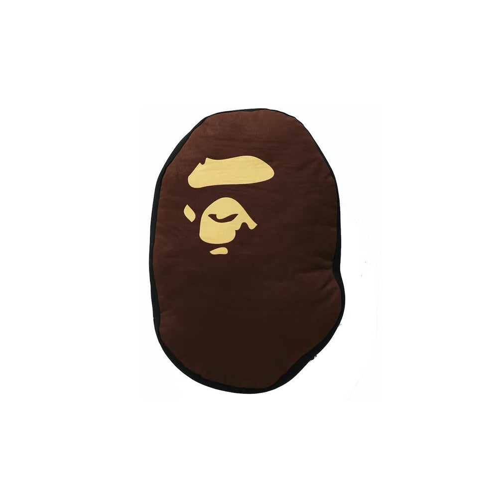 Bape Ape Head Cushion Brown/Black-PLUS