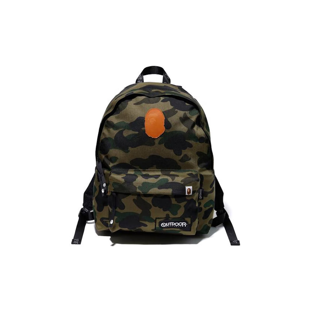 Bape x Outdoor Products 1st Camo Backpack Green-PLUS