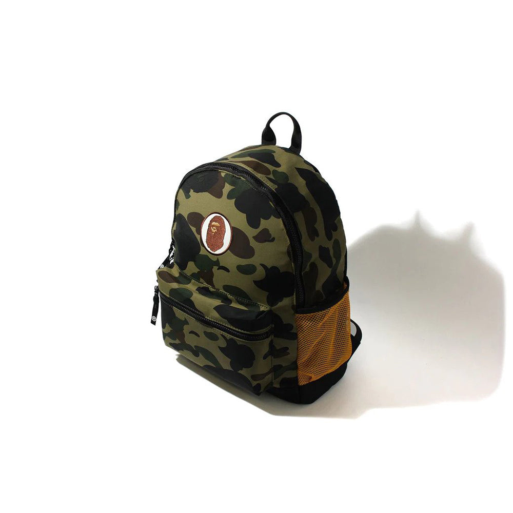 Bape 1st Camo Ape Head Daypack Green-PLUS
