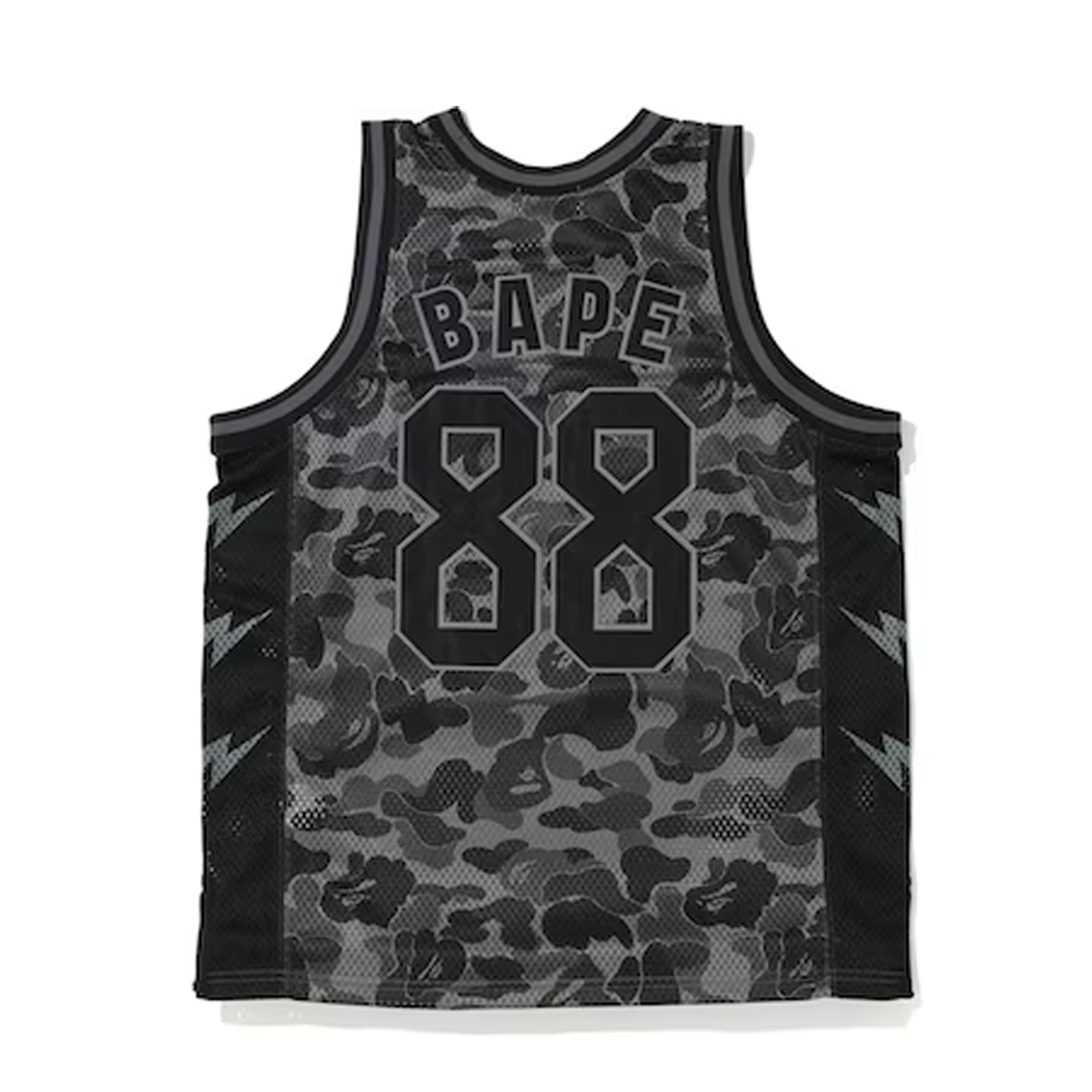 BAPE ABC Camo Basketball Tank Top Black (Kids)-PLUS