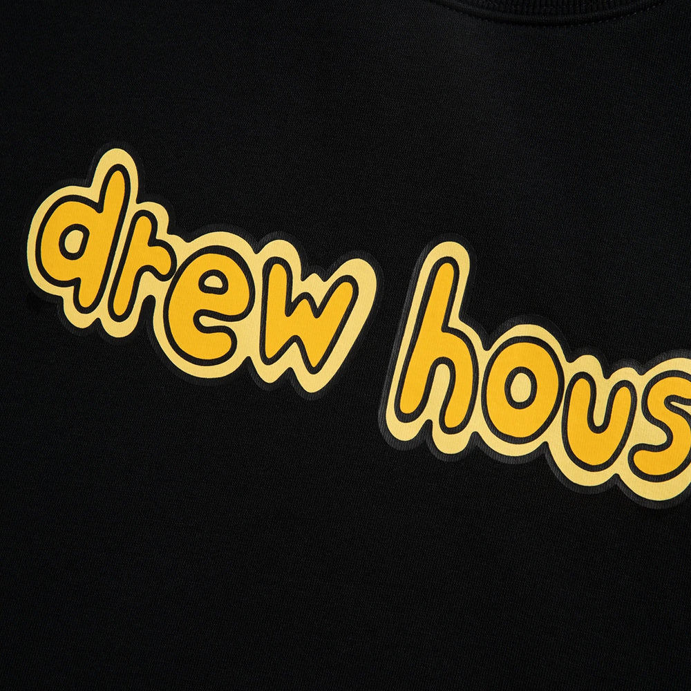 Drew House Crewneck Sweatshirt Black-PLUS