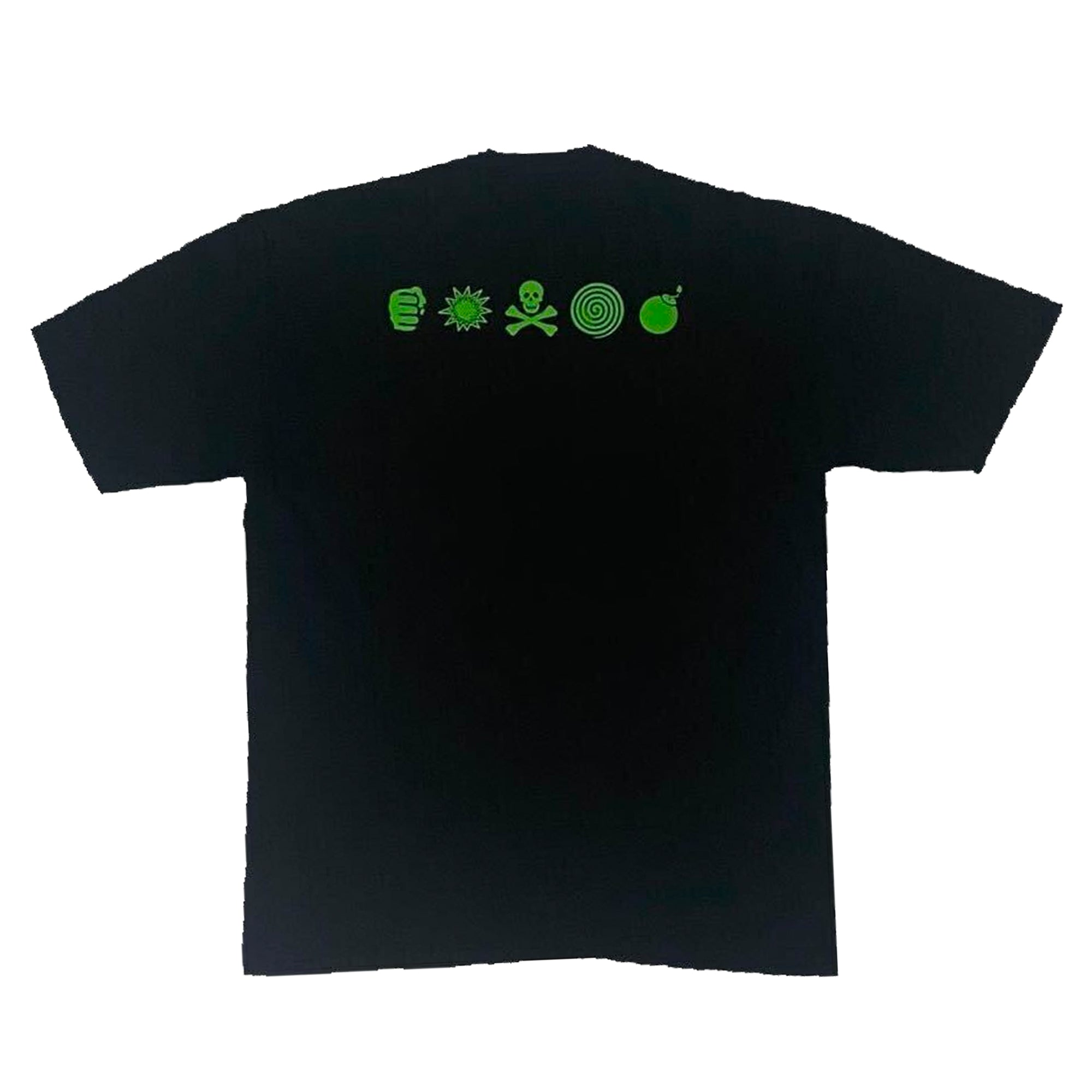 Psychworld Block Letter Tee Black-PLUS