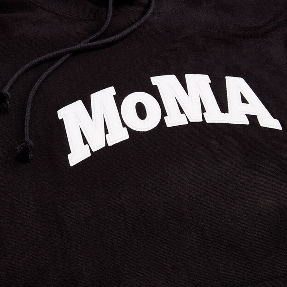 MoMA x Champion Exclusive Hoodie Black-PLUS