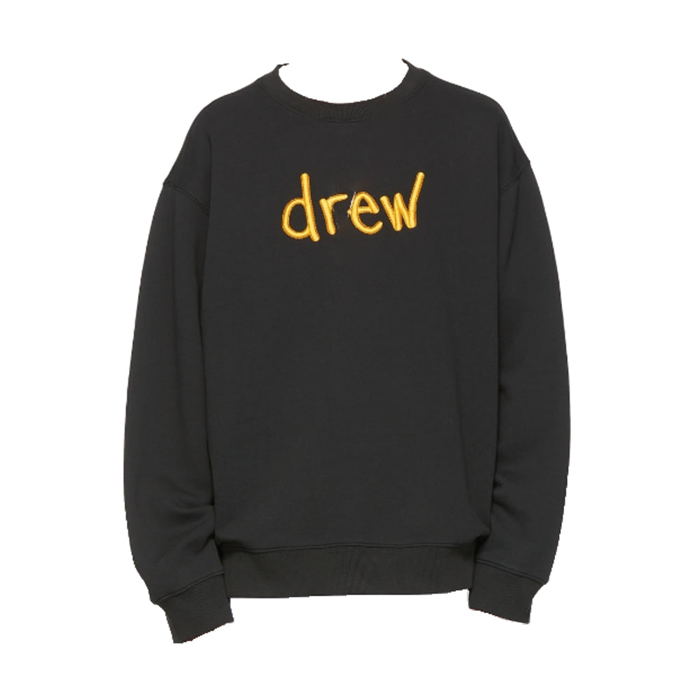 Drew House Black Scribble Sweatshirt-PLUS