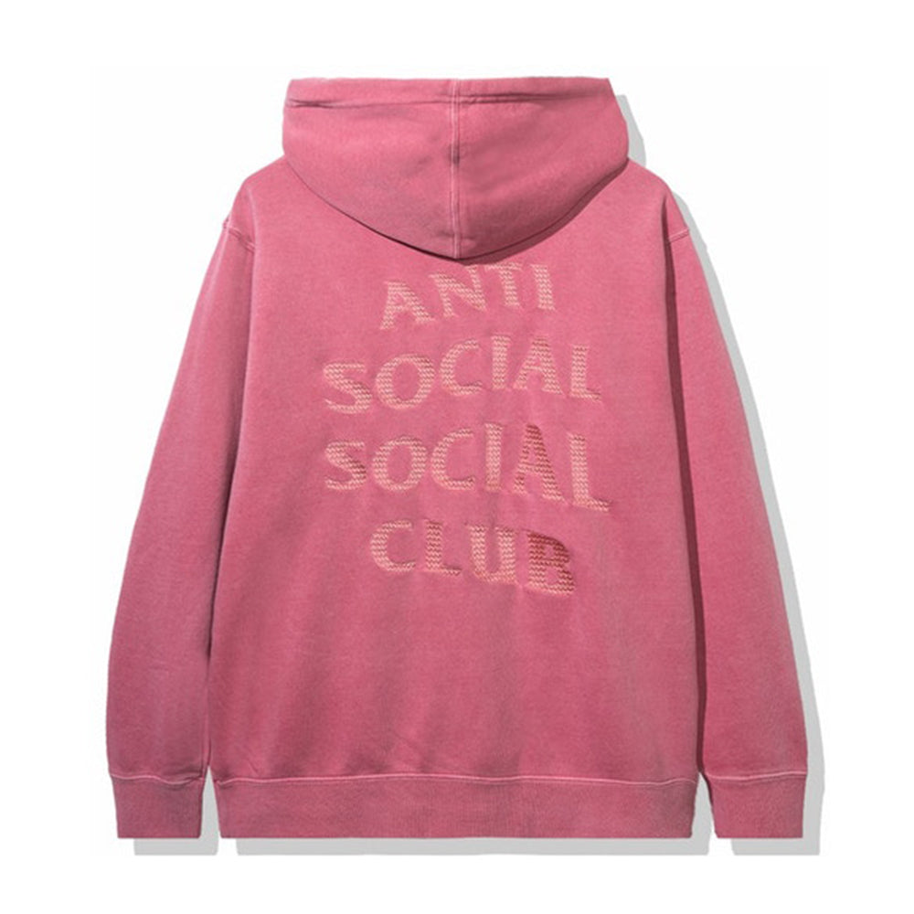 Anti Social Social Club Tone Deaf Hoodie Pink-PLUS