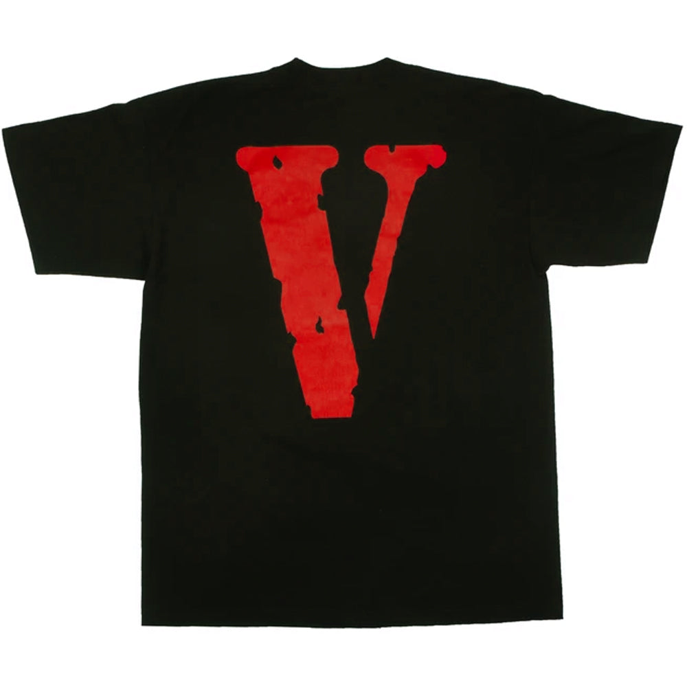 Vlone "Friends" Tee Black/Red-PLUS