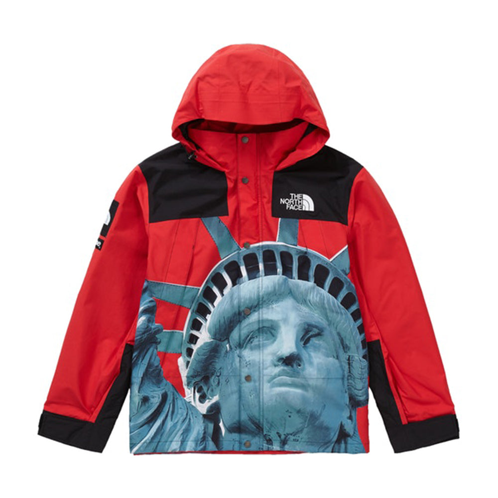 Supreme The North Face Statue of Liberty Mountain Jacket Red-PLUS
