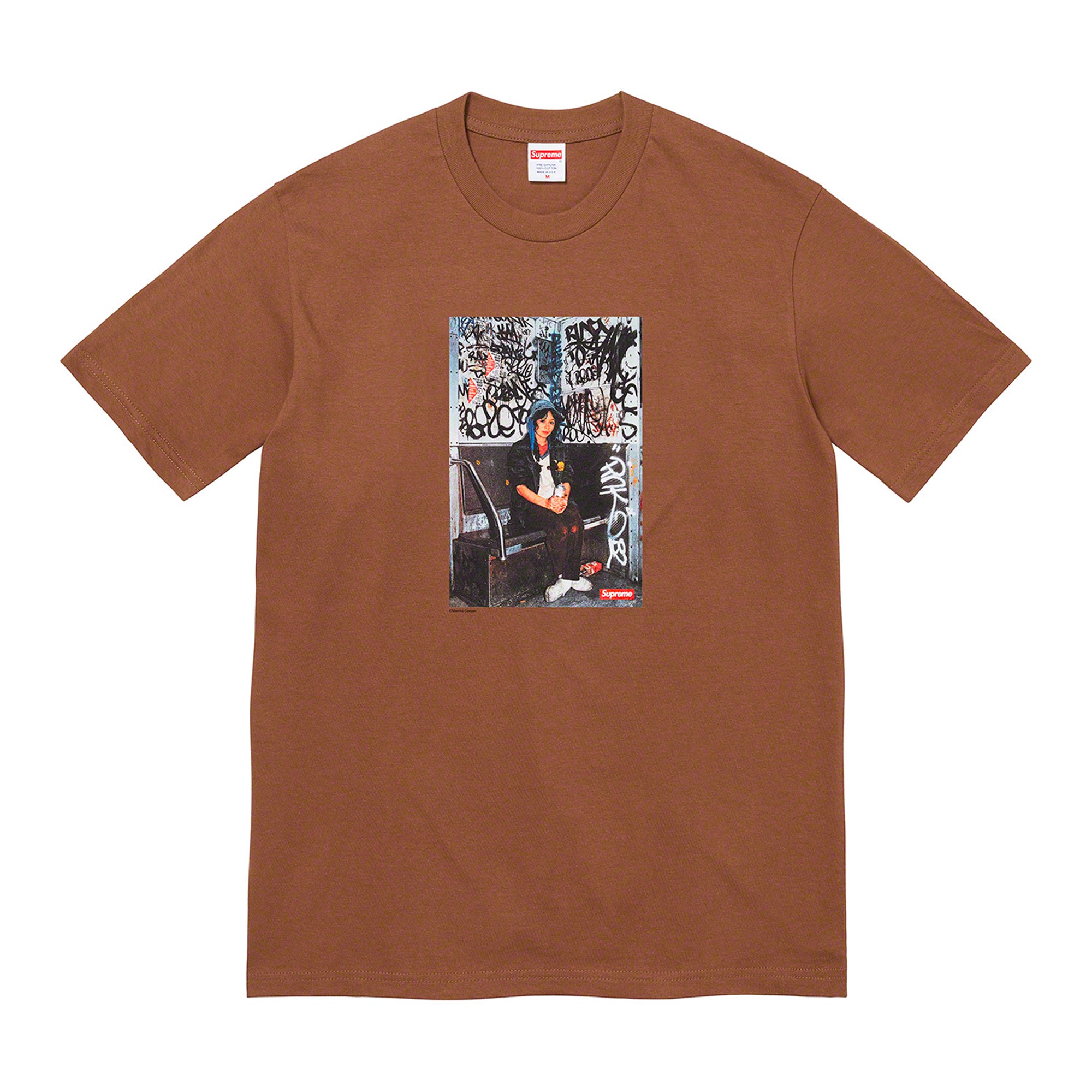 Supreme Lady Pink Tee Brown-PLUS