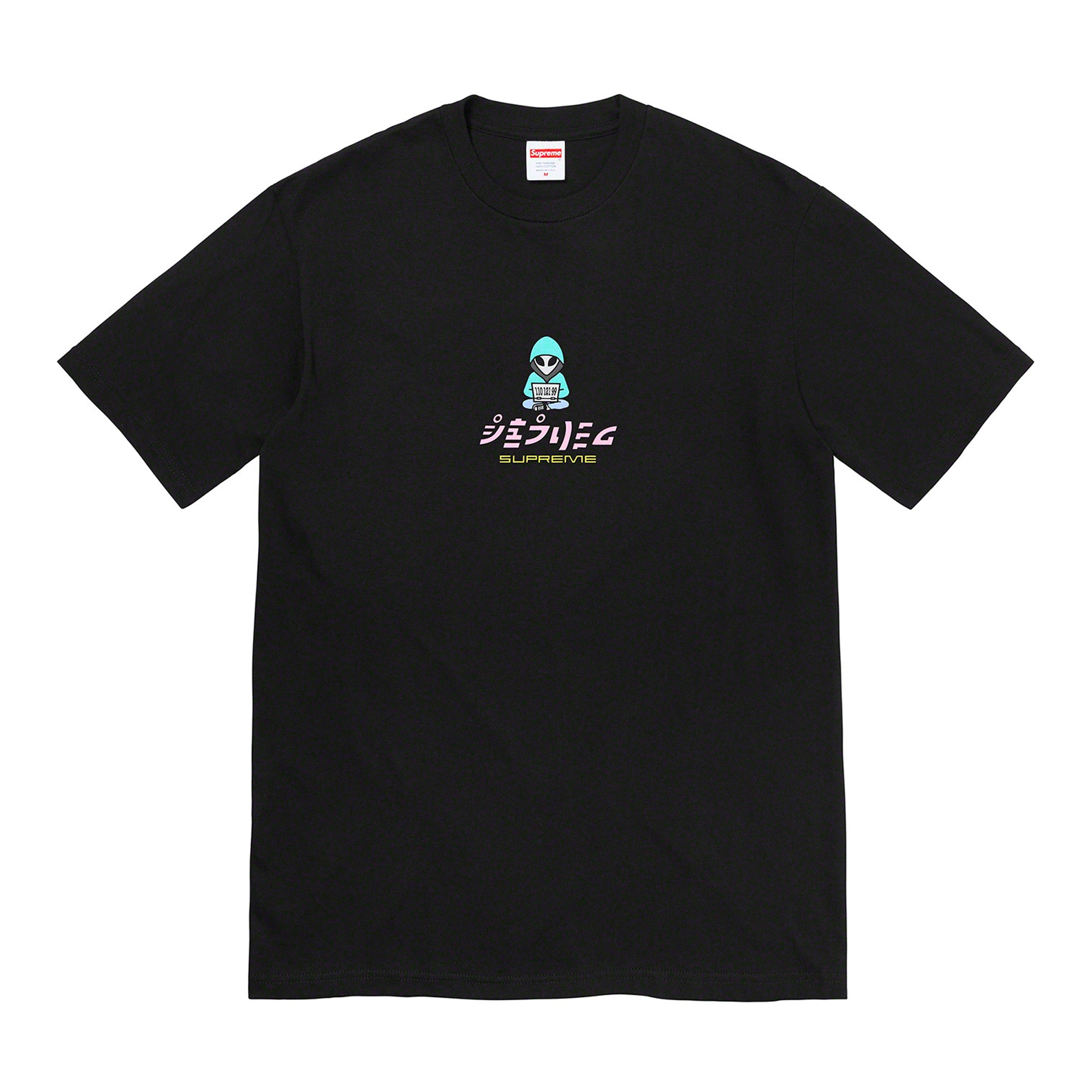 Supreme Alien Tee Black-PLUS