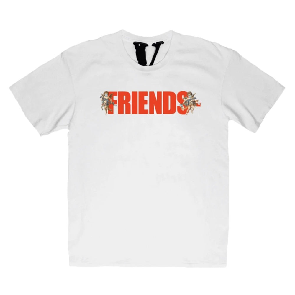 Vlone Friends Angels Tee White-PLUS