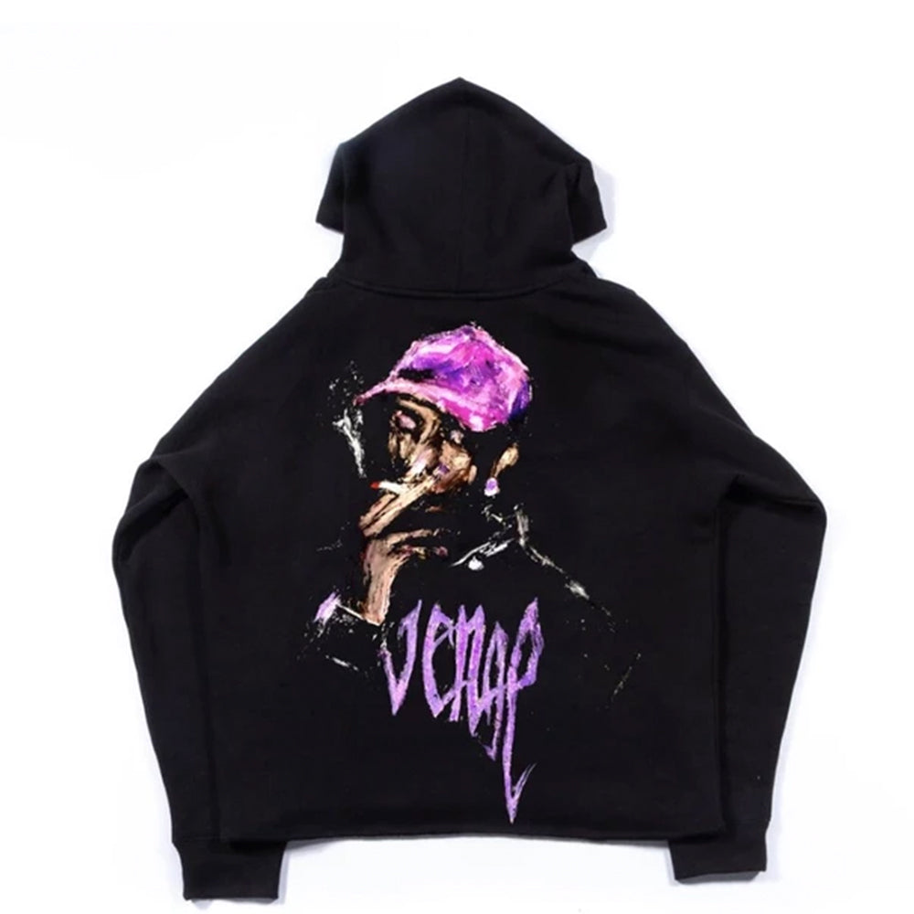 Hoodie Authentic Revenge Purple Hoodie Revenge Legends Never Die