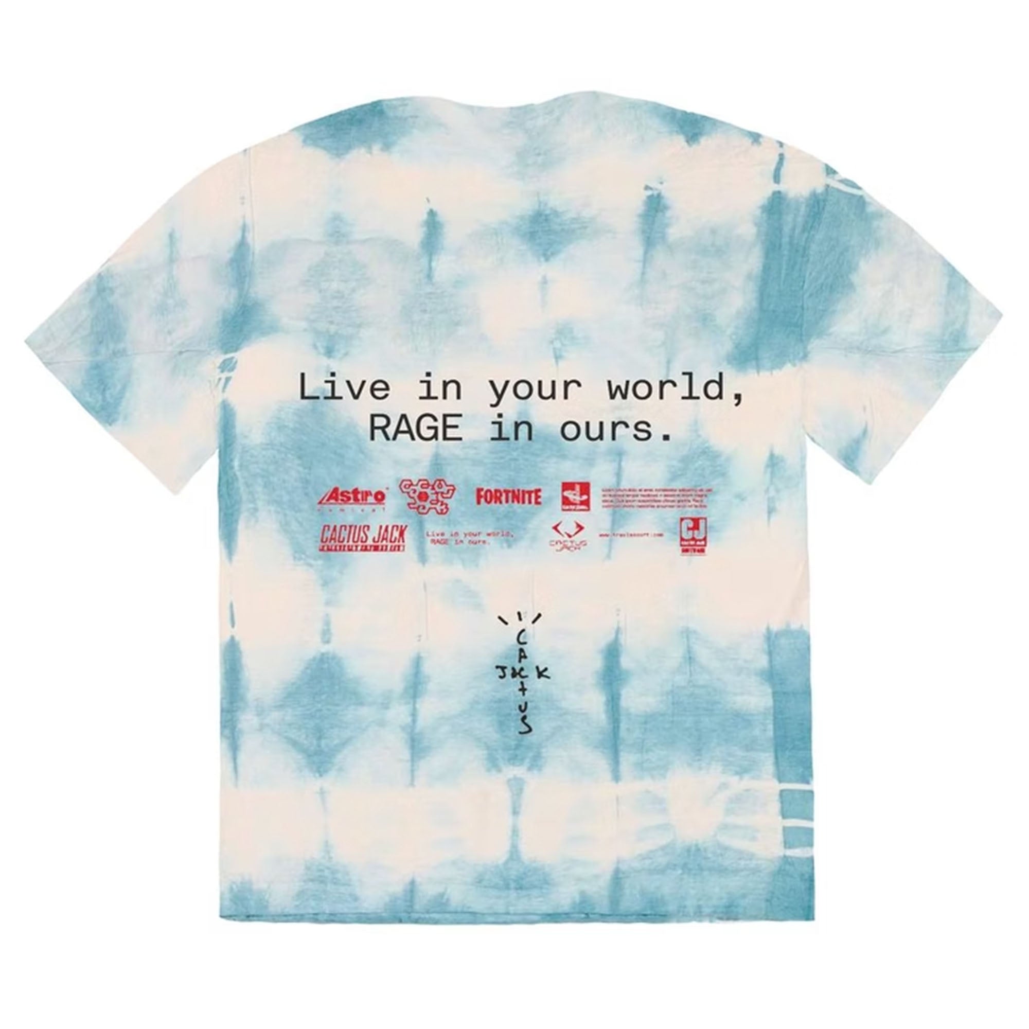 Travis Scott The Scotts World Tie Dye T-shirt Tie Dye-PLUS