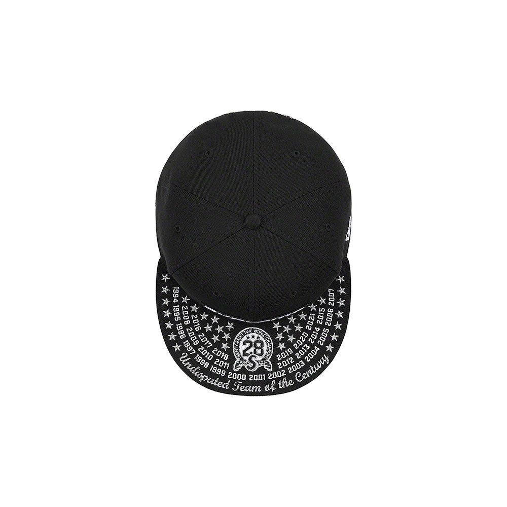 Supreme Undisputed Box Logo New Era Fitted Hat Black-PLUS