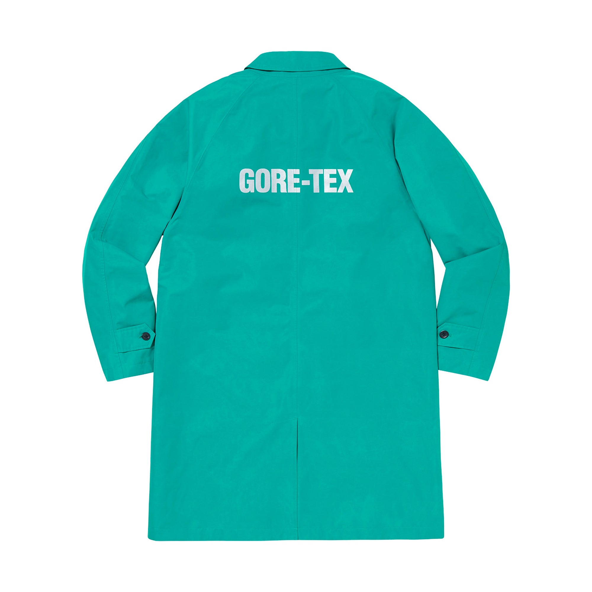 Supreme GORE TEX Overcoat Teal-PLUS