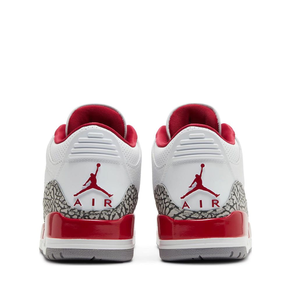 Jordan 3 Retro Cardinal Red | PLUS
