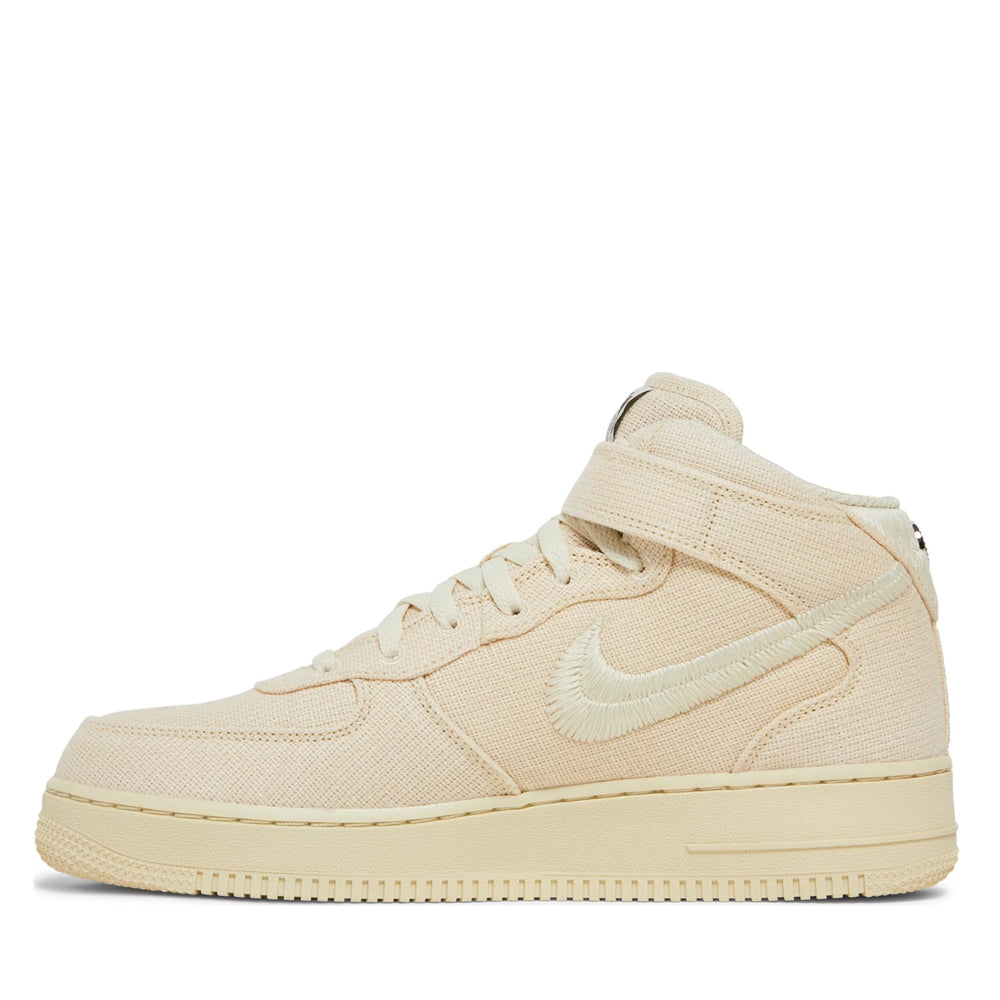 Nike Air Force 1 Mid Stussy Fossil | PLUS