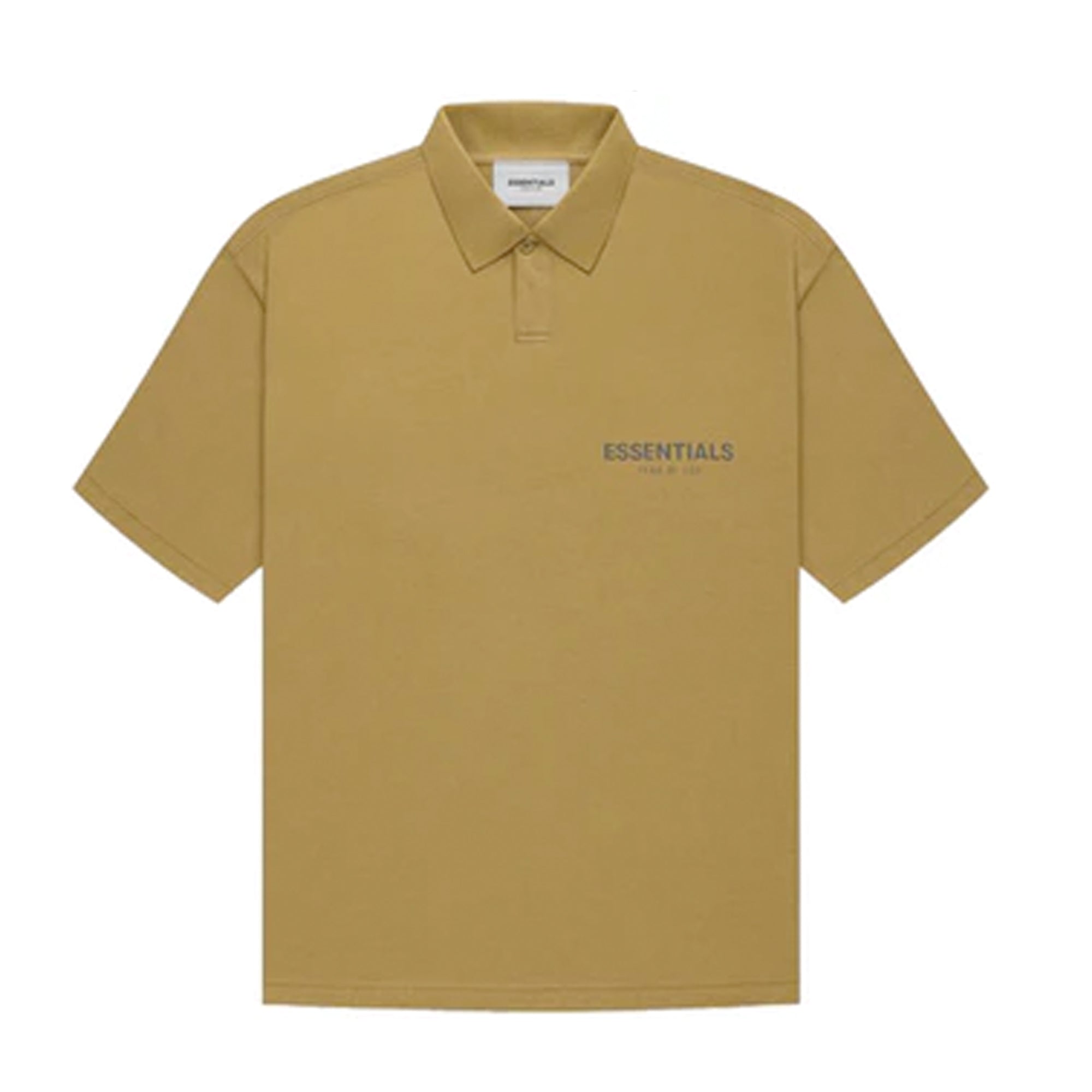 Fear of God Essentials S/S Polo Tee Amber-PLUS