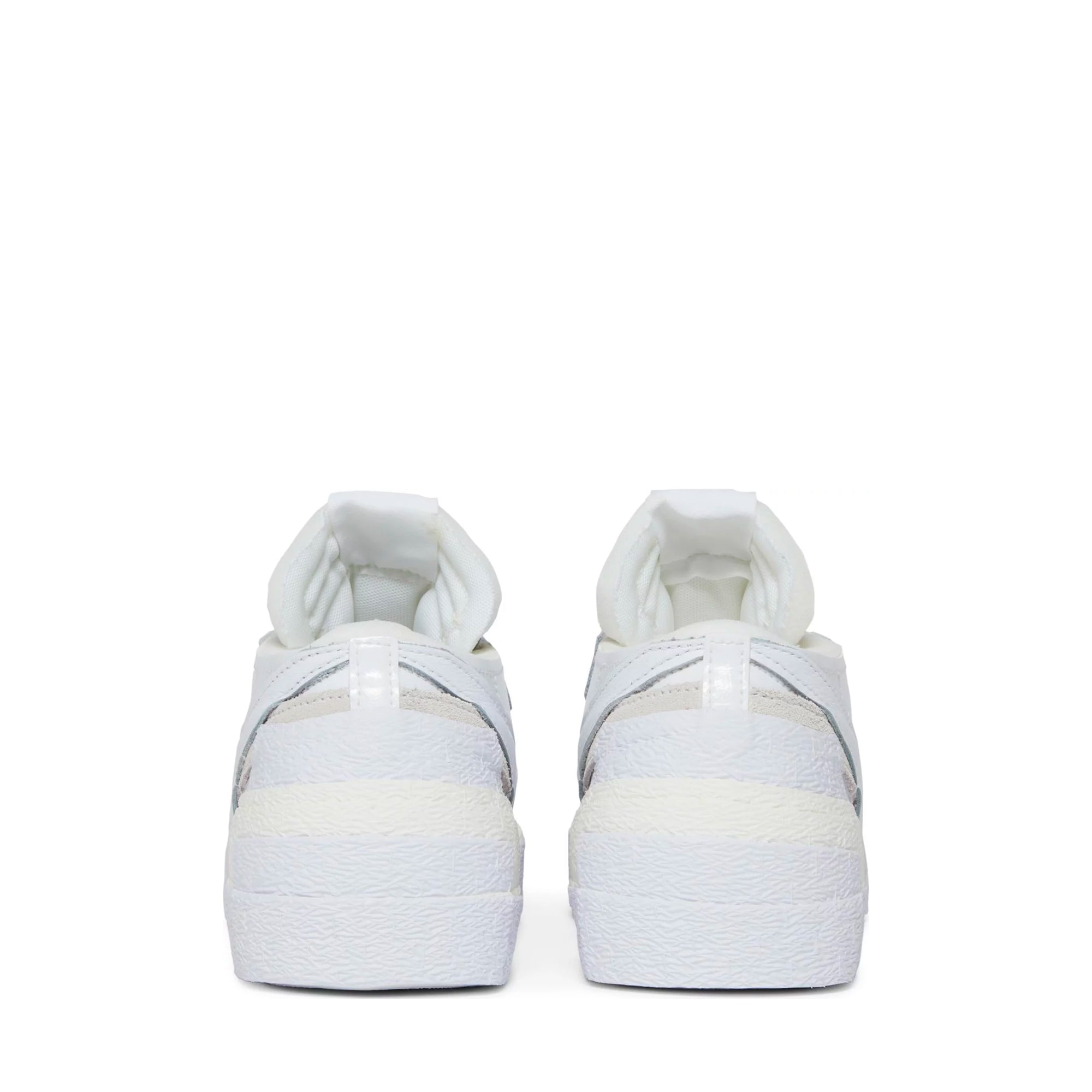 Nike Blazer Low Sacai White Patent Leather-PLUS