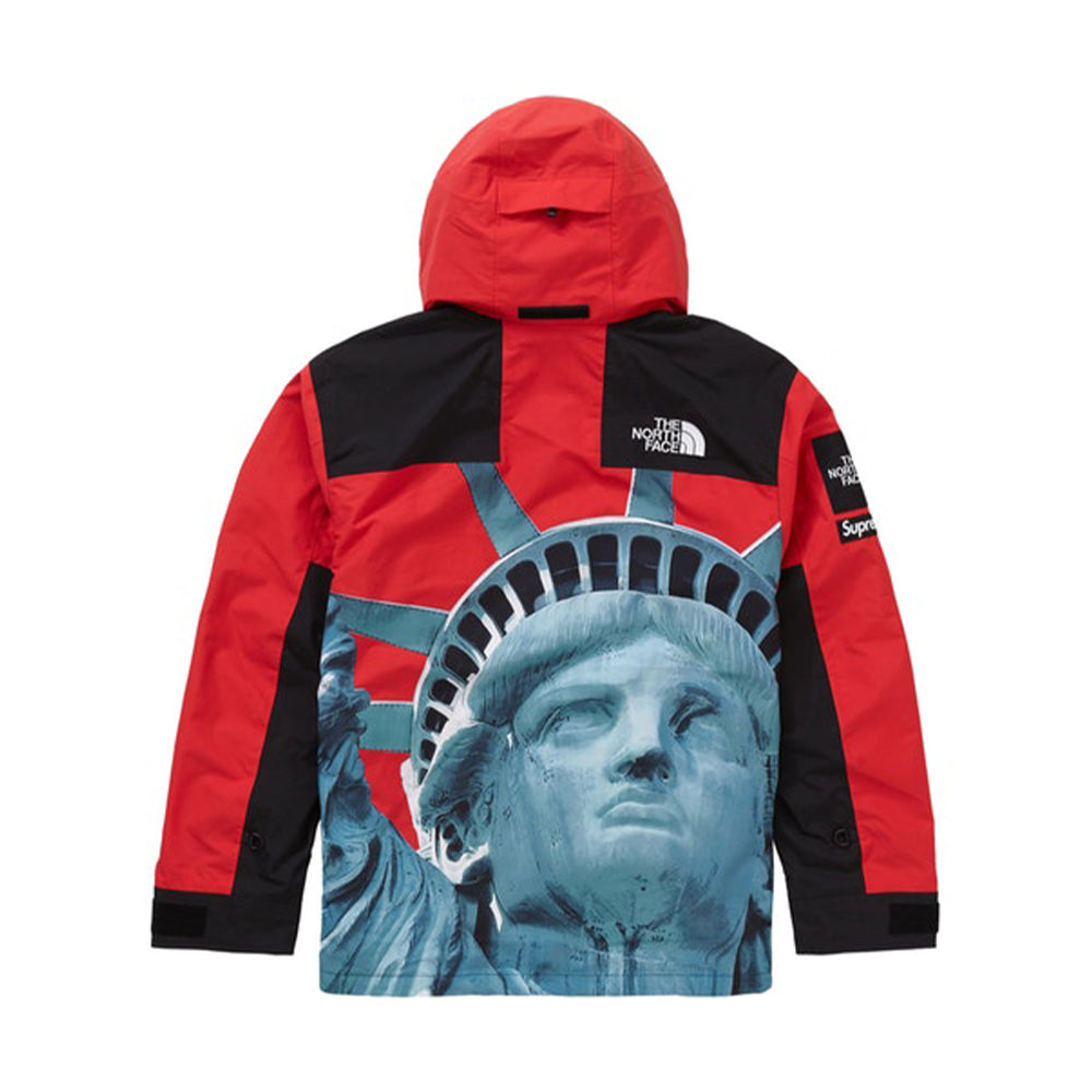 Supreme The North Face Statue of Liberty Mountain Jacket Red | PLUS
