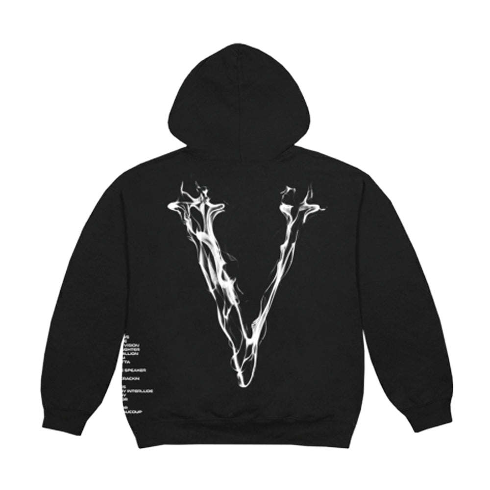 Pop Smoke x Vlone Faith Hoodie Black PLUS