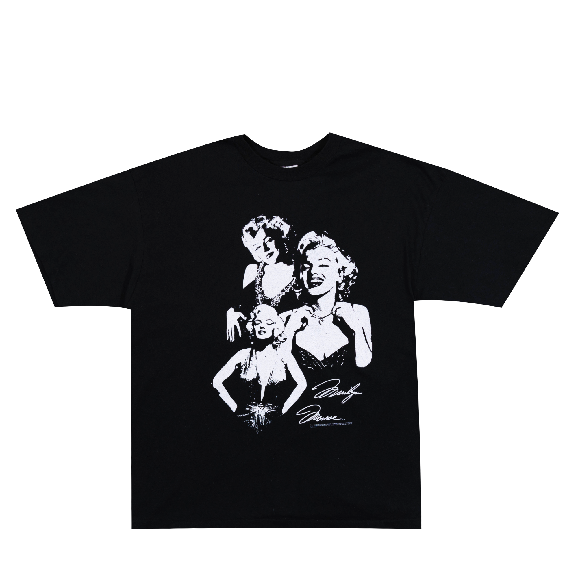 Marilyn Monroe 1990 Tee Black-PLUS