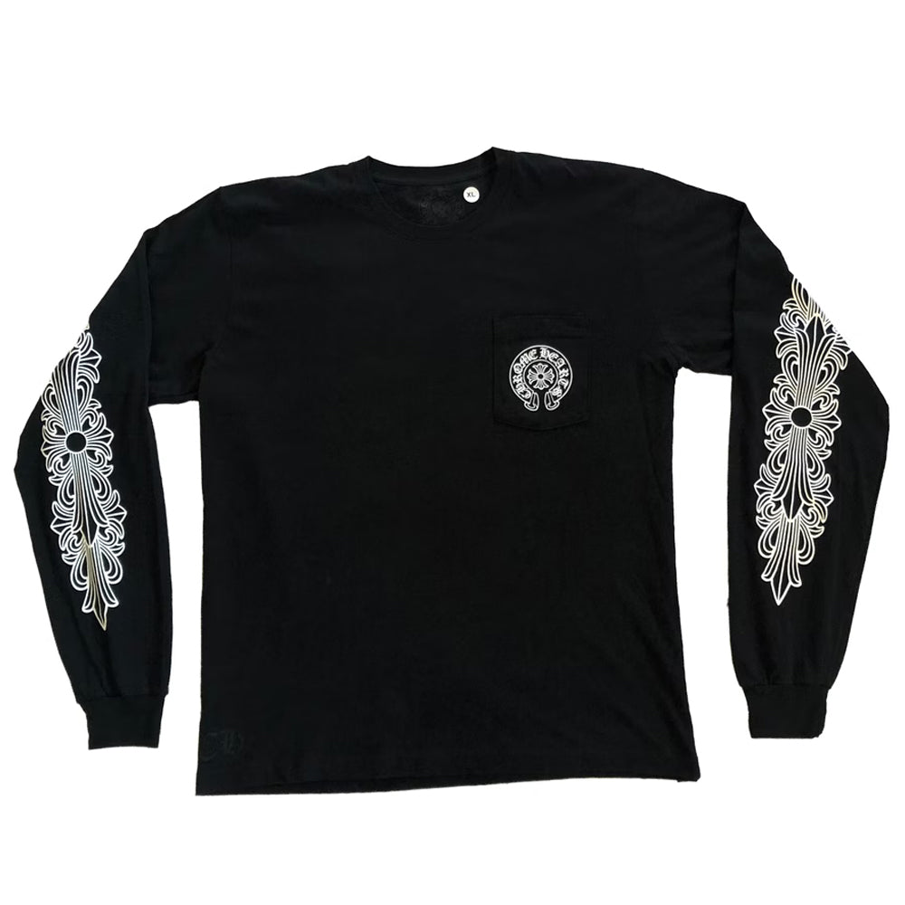 Chrome Hearts Las Vegas Exclusive L/S T-Shirt Black | PLUS