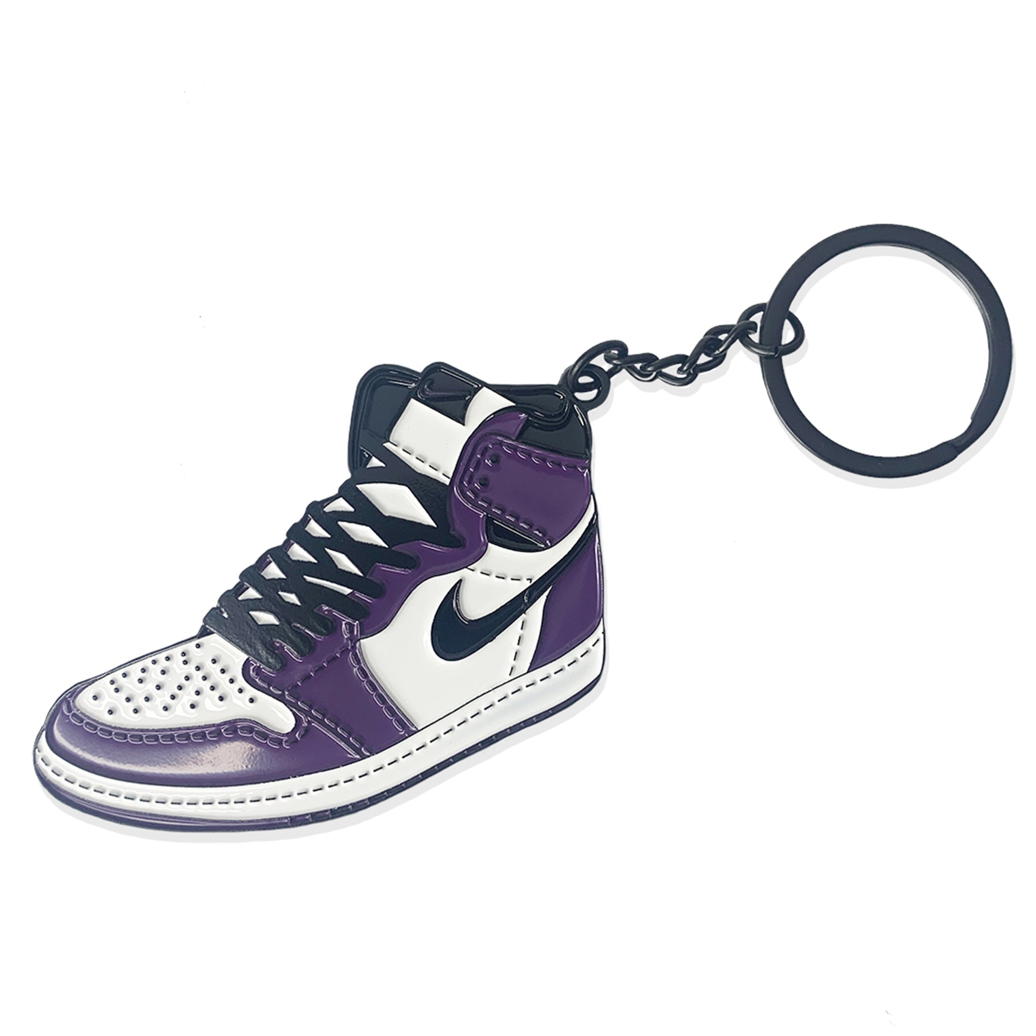 Shoobox Jordan 1 Court Purple 2.0 Keychain-PLUS