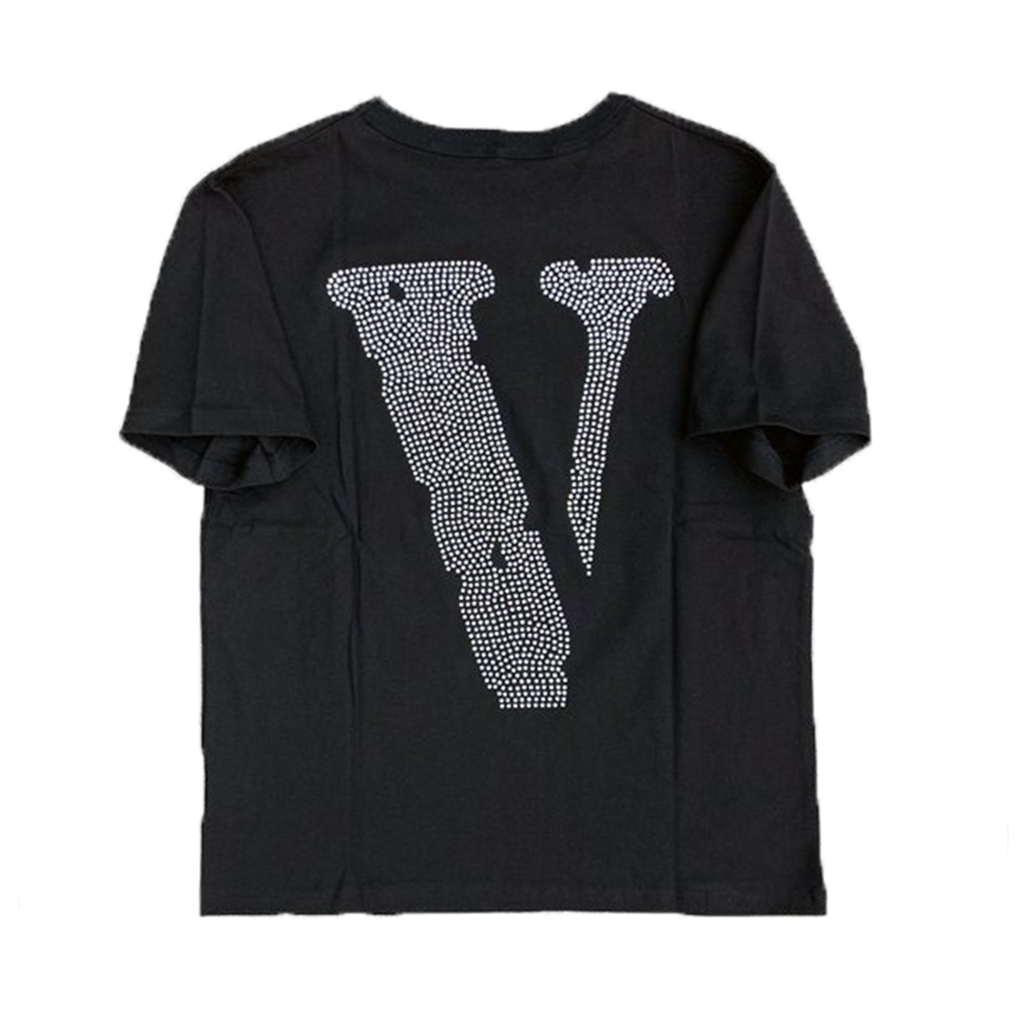 Vlone Rhinestone Friends T Shirt Black