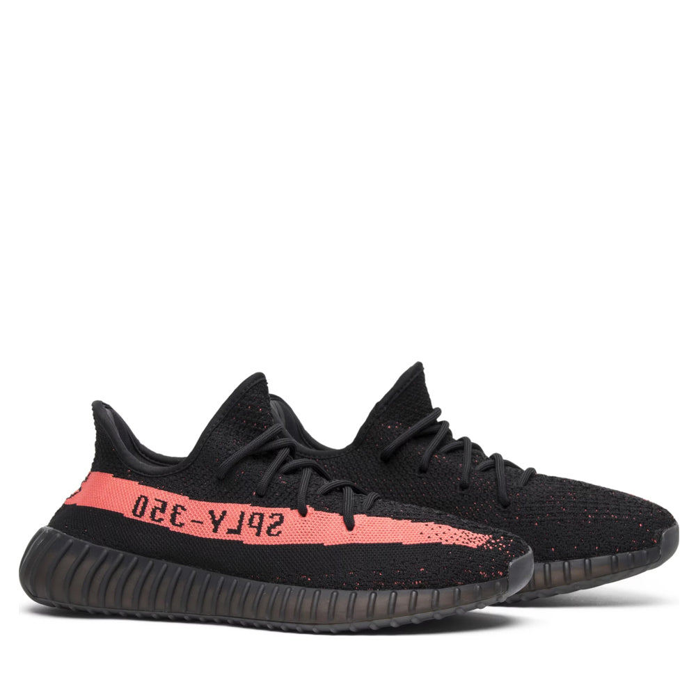 adidas Yeezy Boost 350 V2 Core Black Red (2016/2022)-PLUS