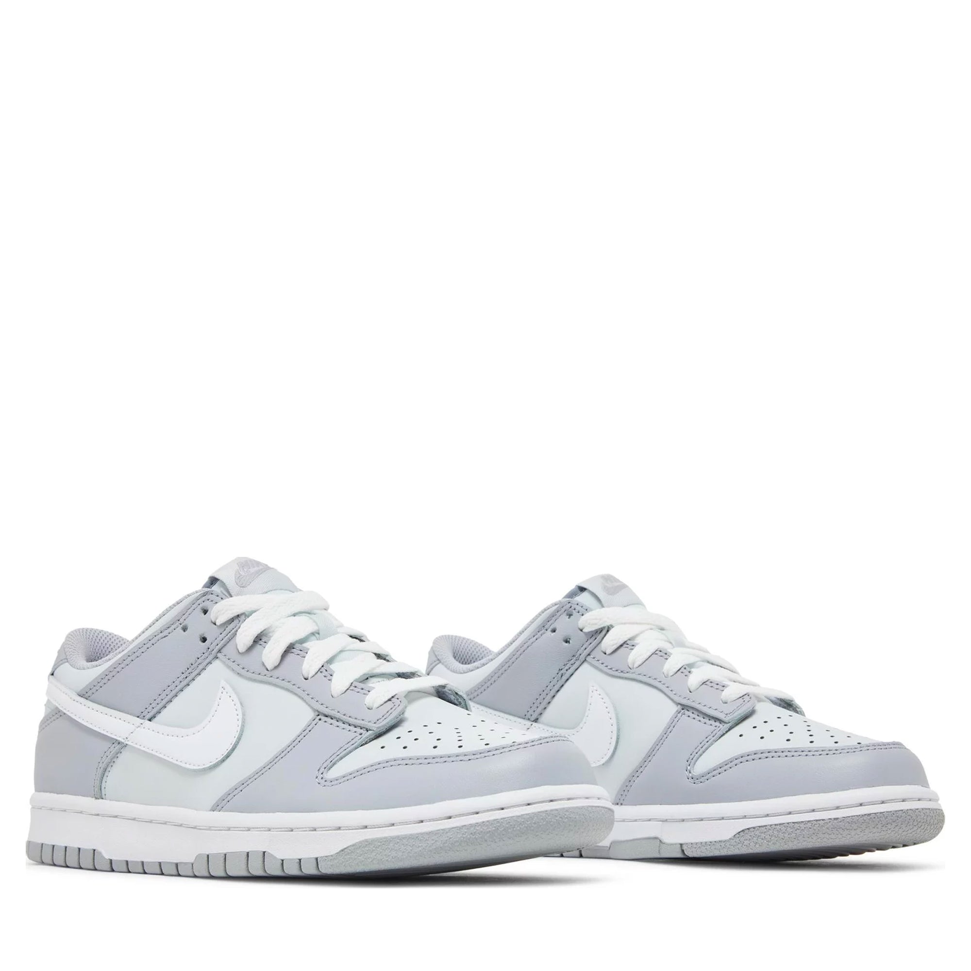 NIKE DUNK LOW (GS) Size 6.5Y “Two-Toned Grey” newest BRAND NEW SNEAKERS