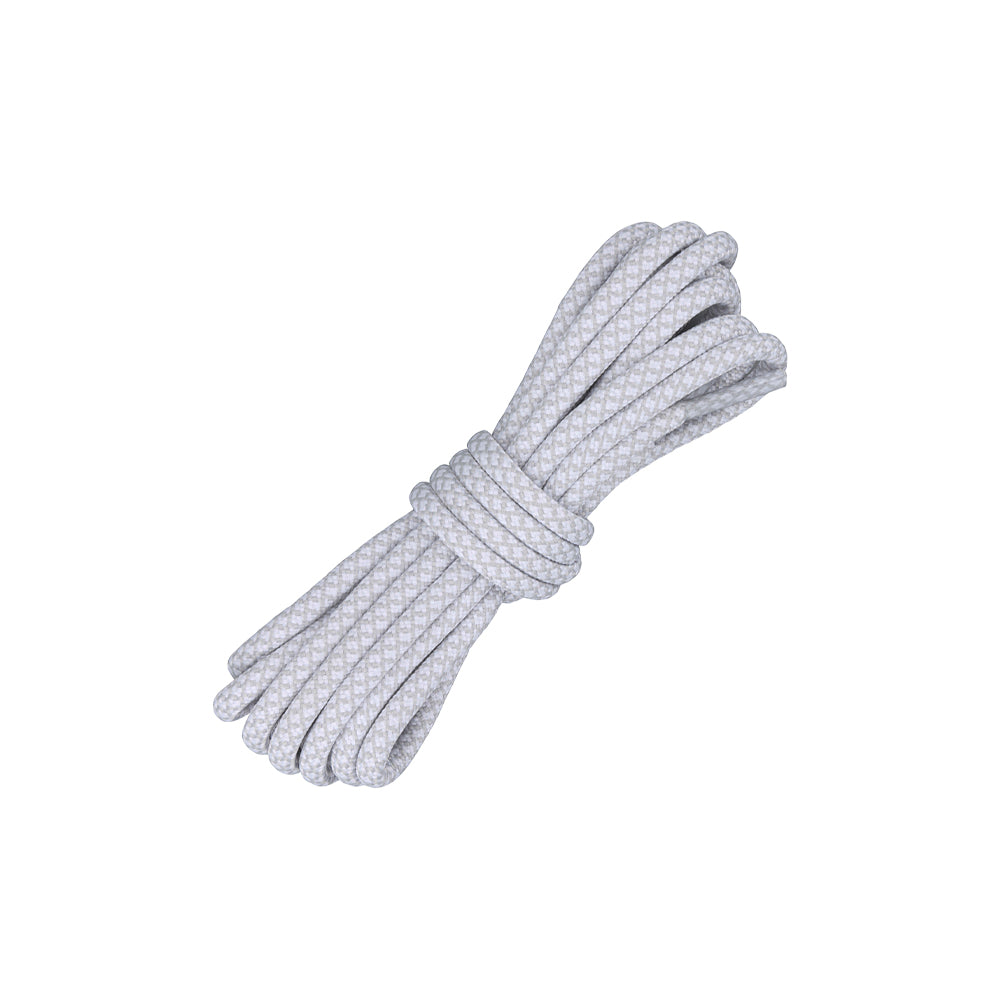 Plus Basics White 3M Reflective Rope Laces-PLUS