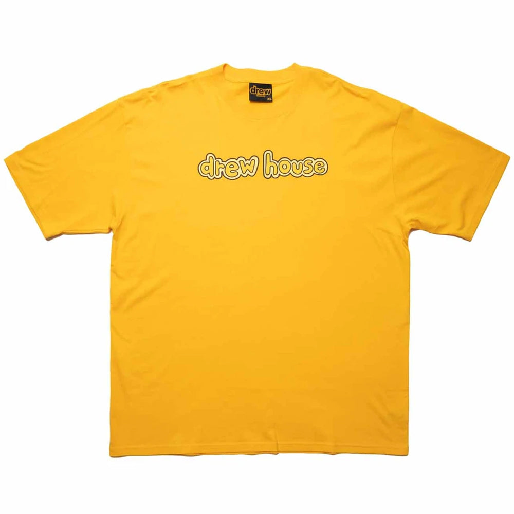 Drew House T-shirt Golden Yellow-PLUS