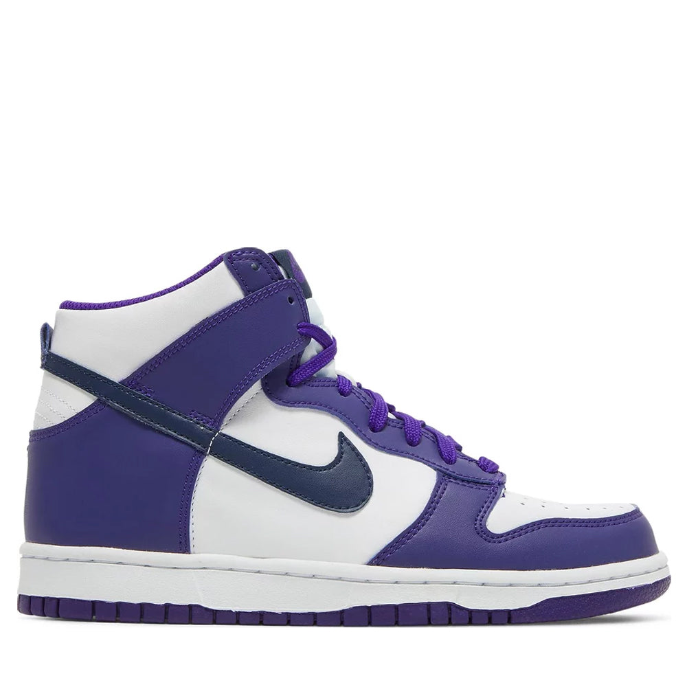 Nike Dunk High Electro Purple Midnght Navy (GS)-PLUS