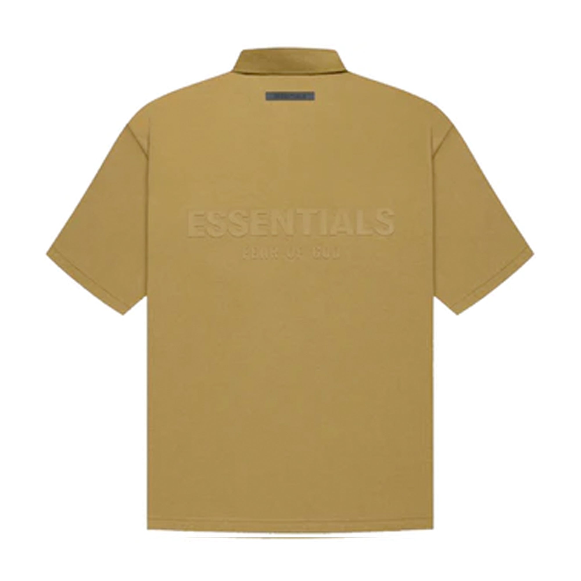 Fear of God Essentials S/S Polo Tee Amber-PLUS