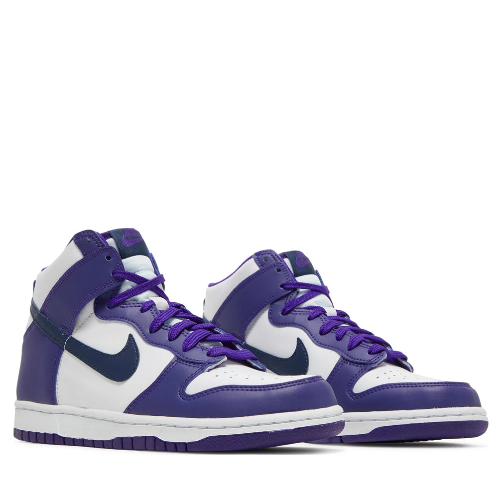 Nike Dunk High Electro Purple Midnght Navy (GS)-PLUS