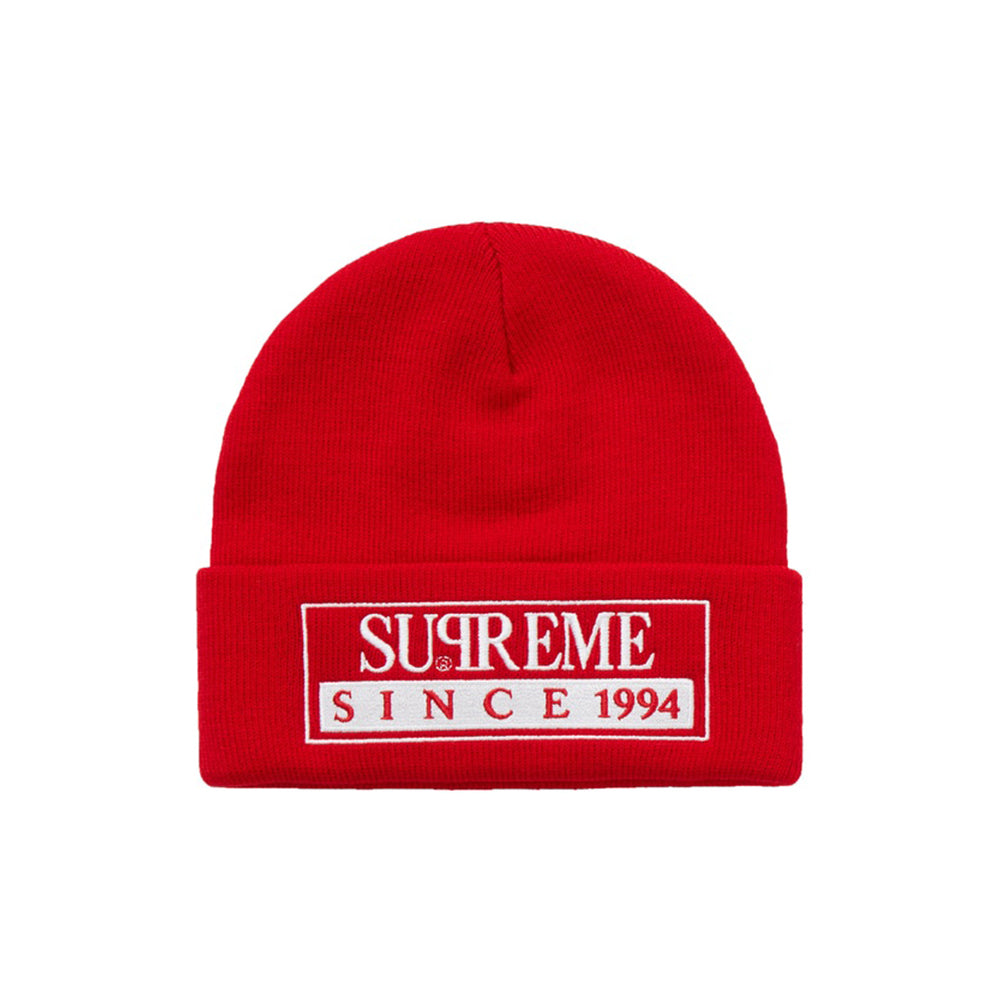 Supreme Reserved Beanie Red-PLUS