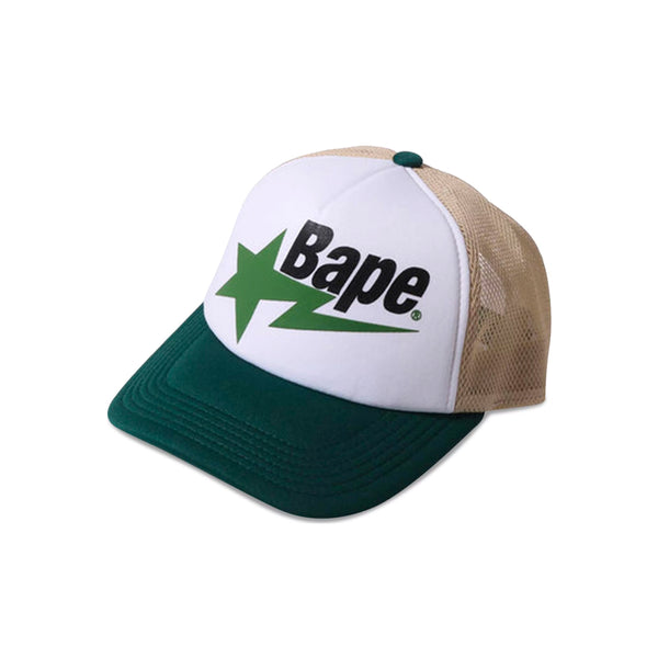 Bape Sta Mesh Cap Green