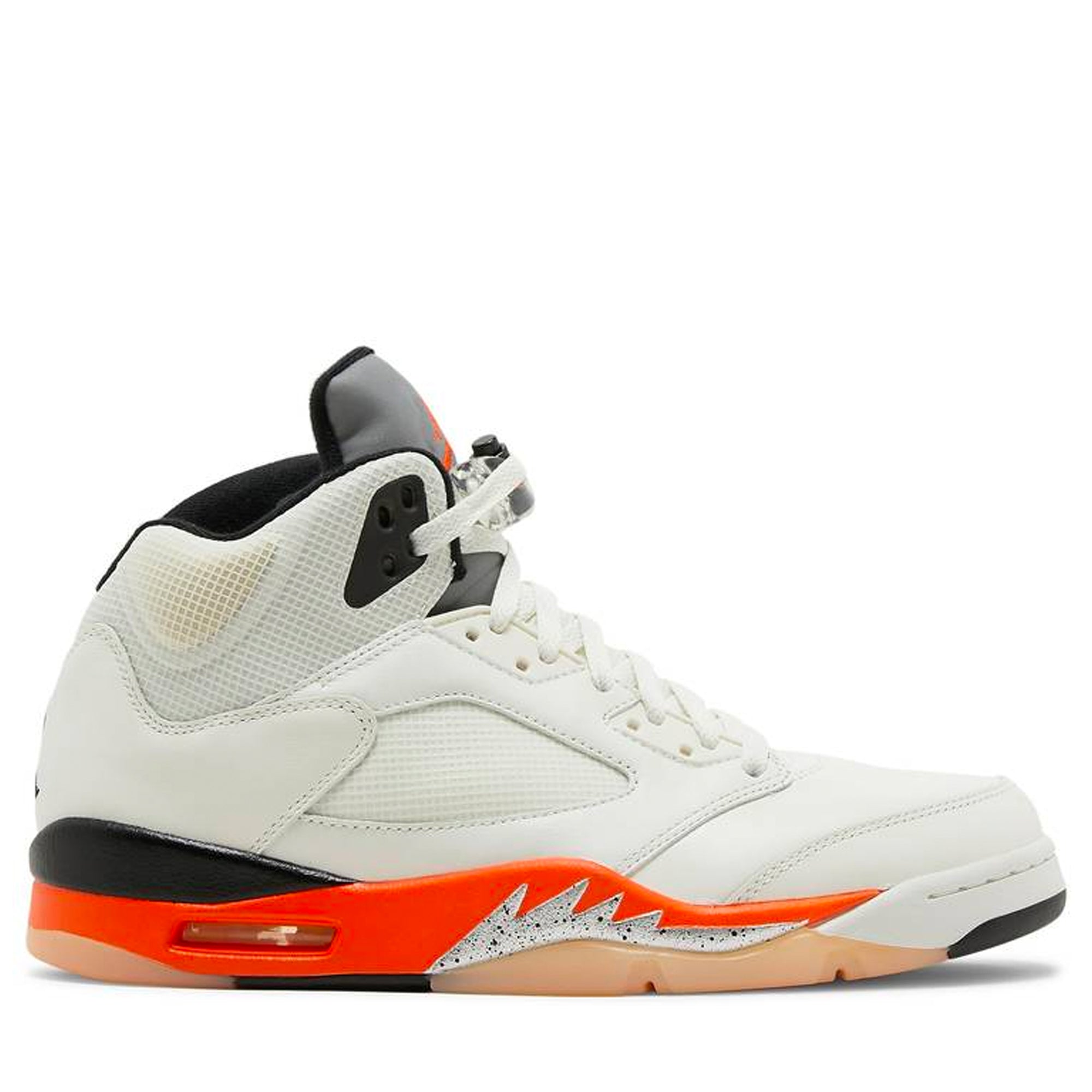 Jordan 5 white deals and orange