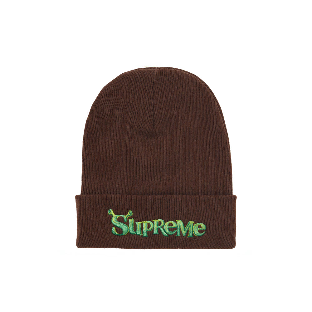 Supreme Shrek Beanie Brown-PLUS